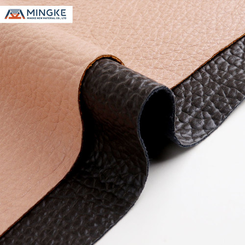 MKEX52007 PU Eco-Friendly Large Lychee Grain PU Leather Fabric - Custom Synthetic Leather for Brands
