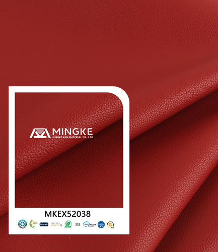MINGKE(MKEX52038) High quality PU lychee grain Eco-friendly artificial leather Fashion bags, shoes,